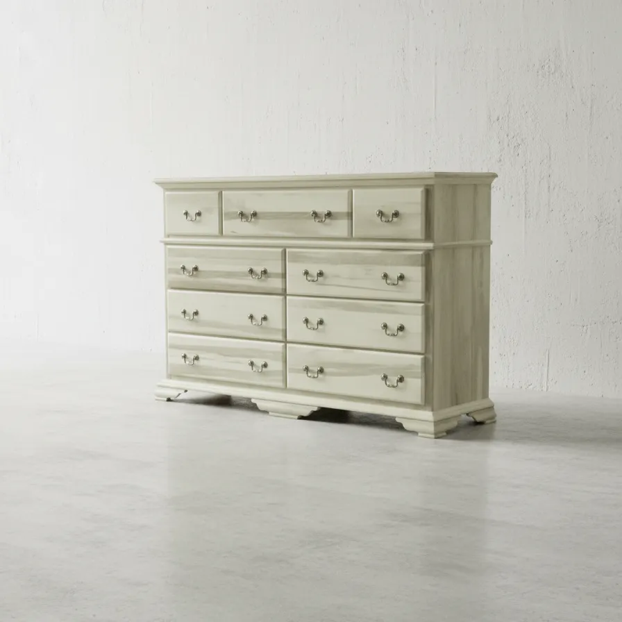 penwood furniture rideau 9 drawer dresser 45 degree angle