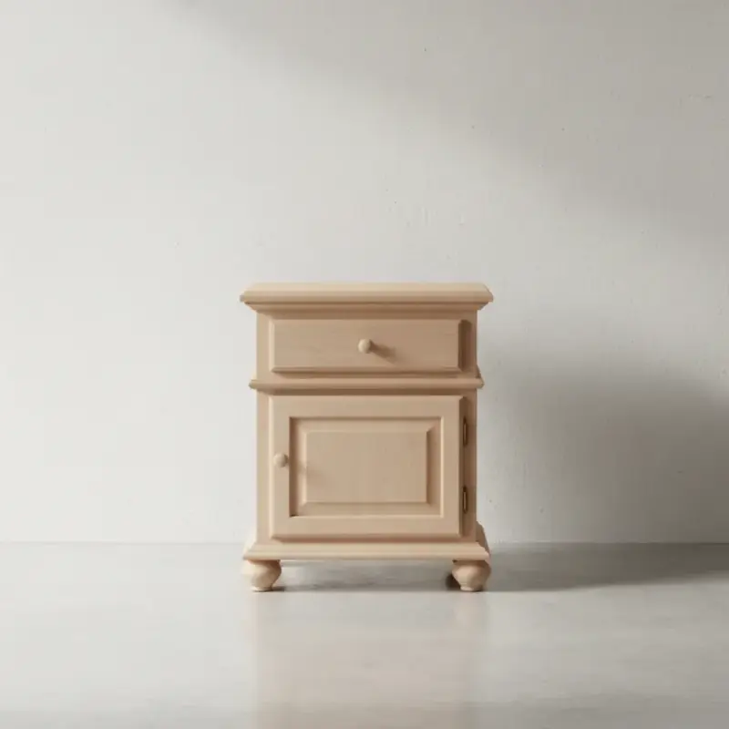penwood furniture rideau door drawer nightstand face on horizontal