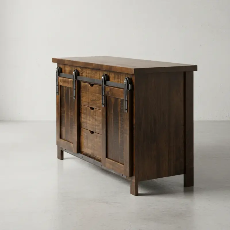 penwood furniture rocklyn sideboard 45 degree angle