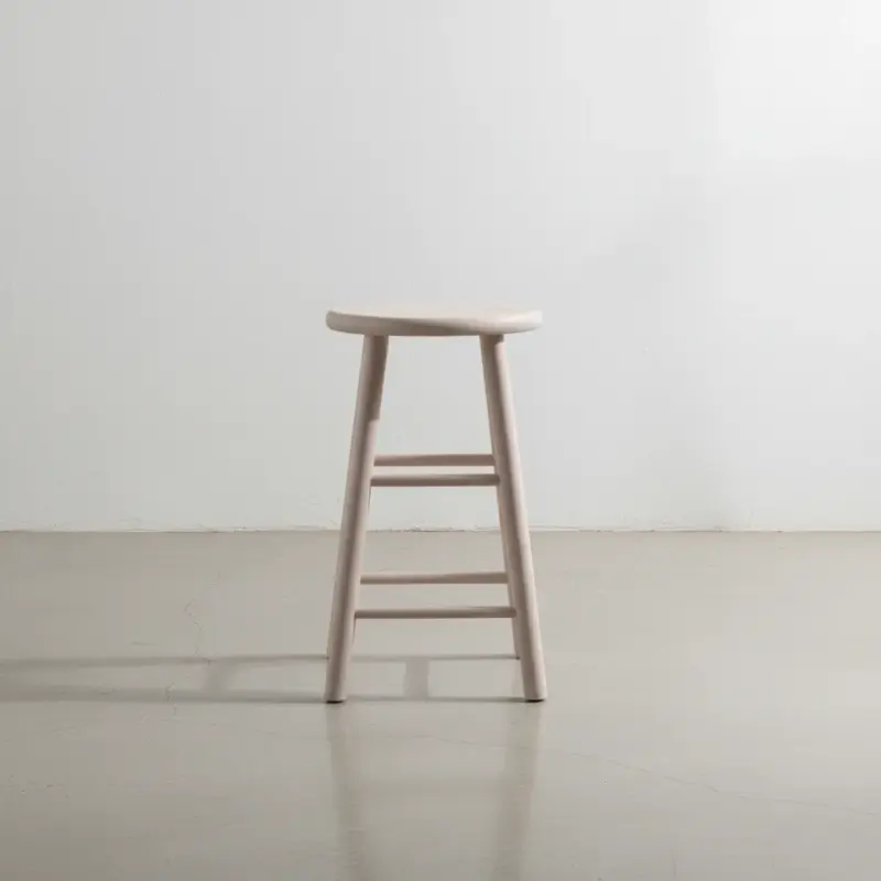 penwood furniture round leg stool face on horizontal