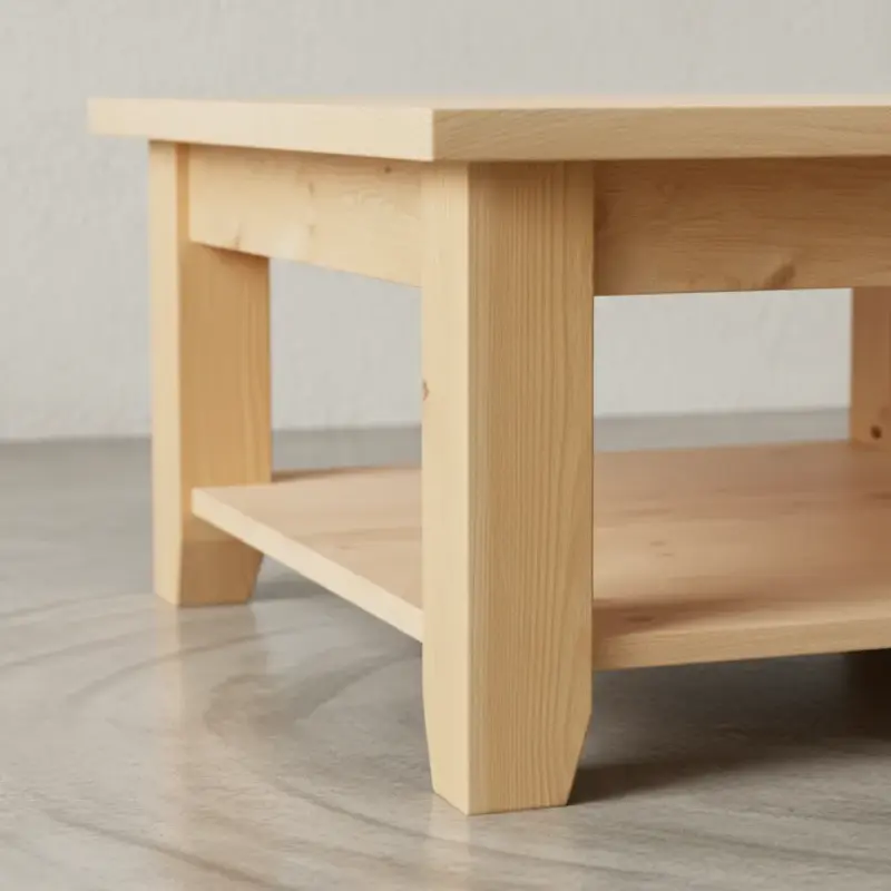 penwood furniture rustic coffee table rf3535s medium close up