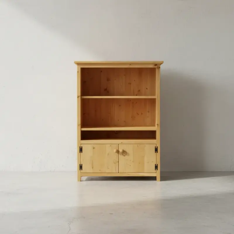 penwood furniture rustic entertainment unit tv4260 face on horizontal