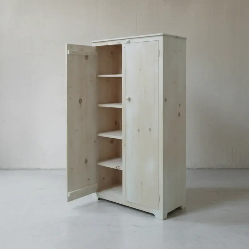 penwood furniture rustic jelly cupboard dd12325 45 degree angle