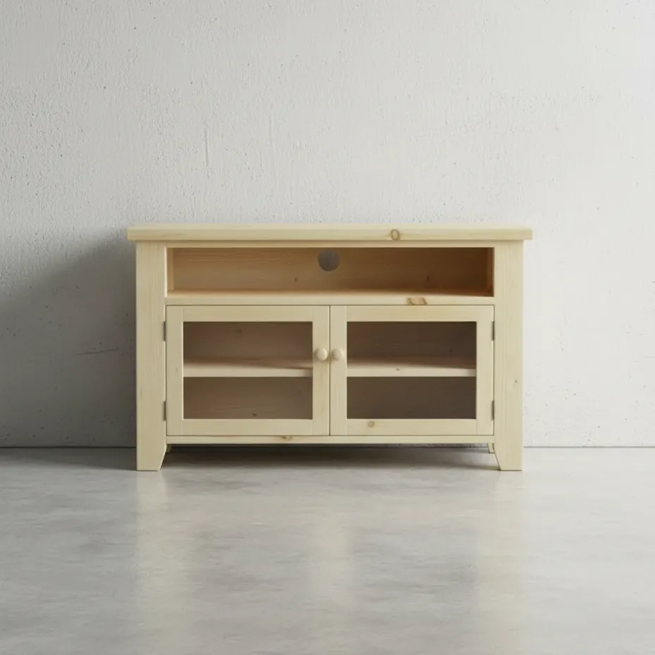 penwood furniture rustic media stand rf48tv face on horizontal