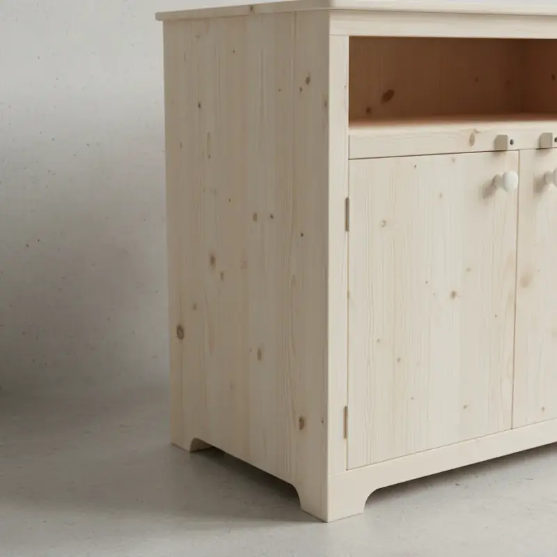 penwood furniture rustic media standtv17243 medium close up