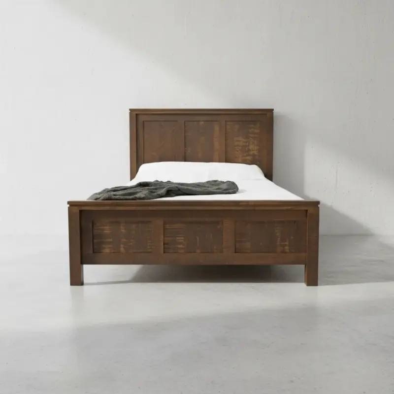 penwood furniture rustic metro bed face on horizontal