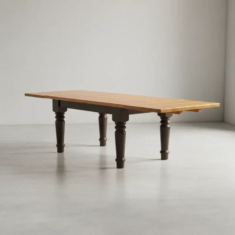 penwood furniture rustic plank dining table 45 degree angle