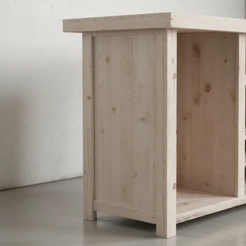 penwood furniture rustic serving barfb3860 medium close up