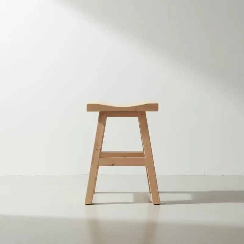 penwood furniture saddle stool face on horizontal