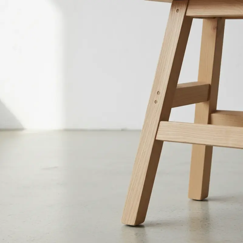 penwood furniture saddle stool medium close up