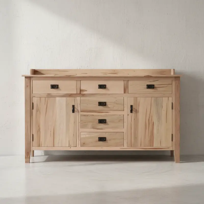 penwood furniture shaker dining room sideboard sb2272 w face on horizontal