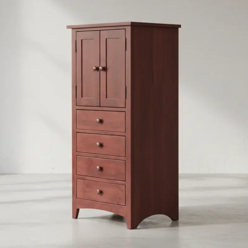 penwood furniture shaker lingerie chest 45 degree angle