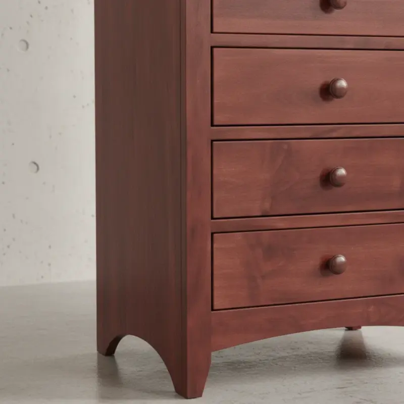 penwood furniture shaker lingerie chest medium close up