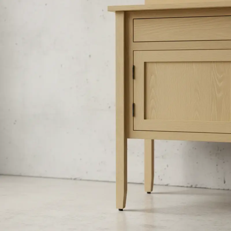 penwood furniture shaker sideboard with doors s525 medium close up