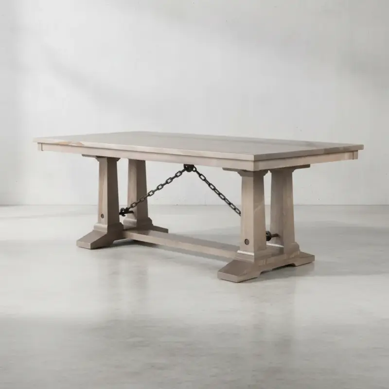 penwood furniture shechem dining table 45 degree angle