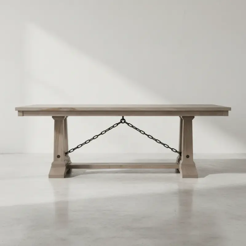 penwood furniture shechem dining table face on horizontal