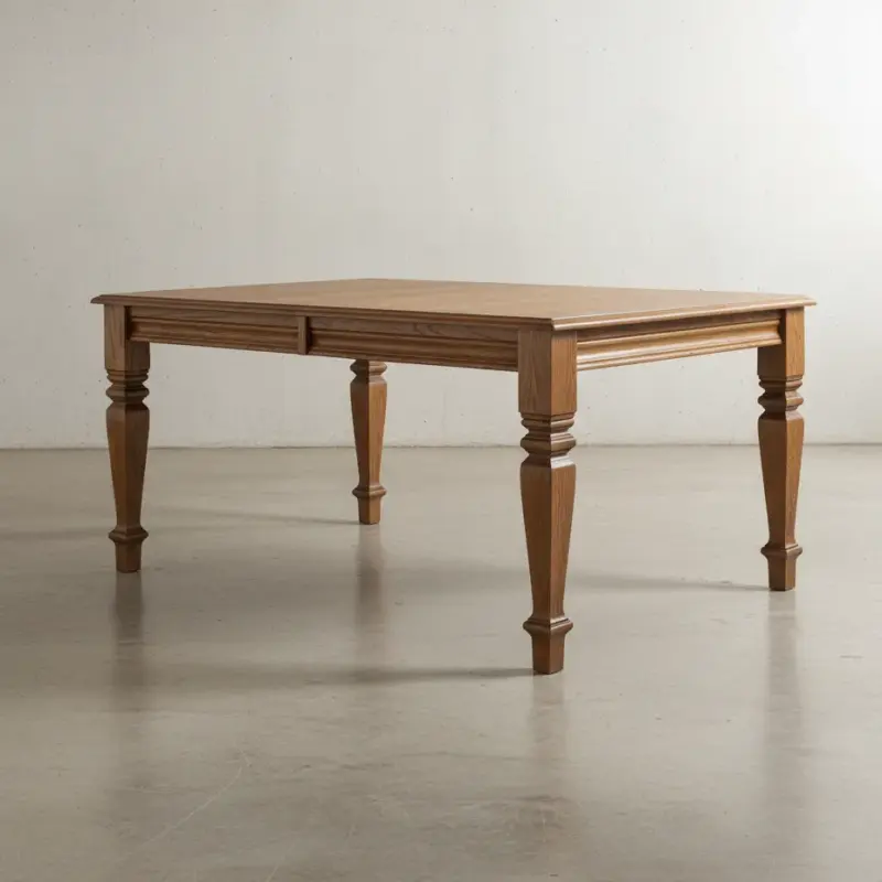 penwood furniture sheraton dining table 45 degree angle