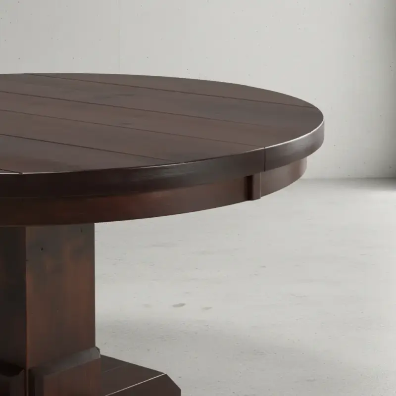 penwood furniture shrewsbury dining table medium close up