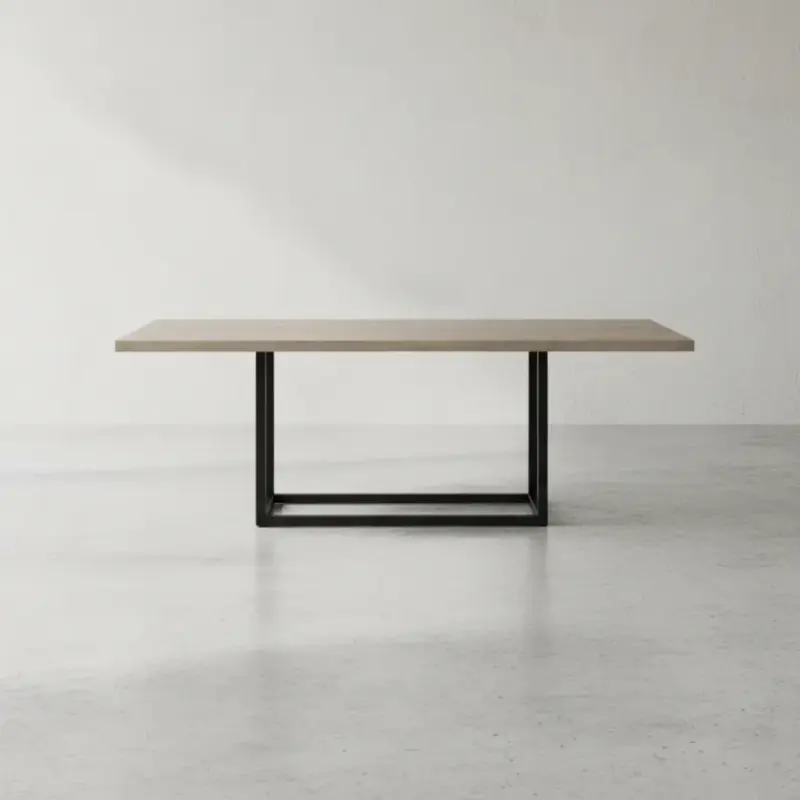 penwood furniture skien dining table face on horizontal