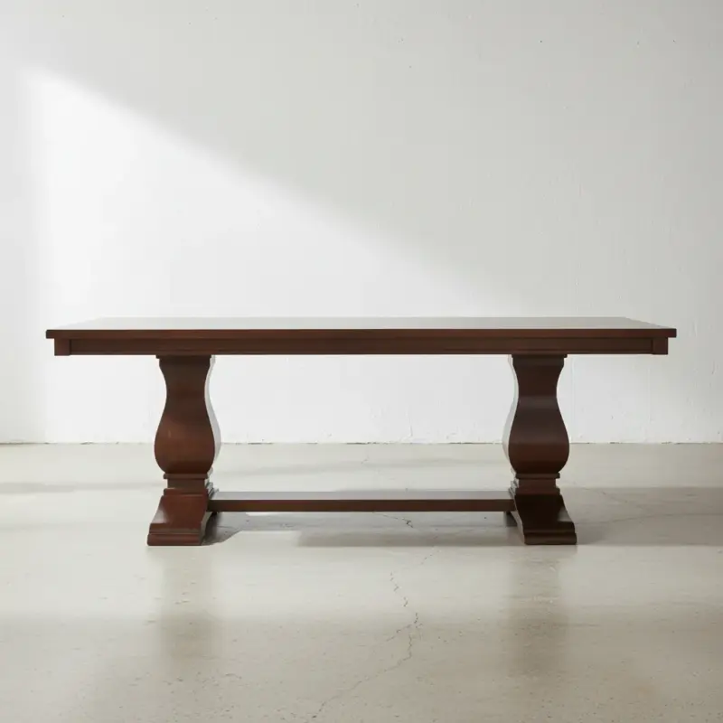 penwood furniture socrates dining table face on horizontal