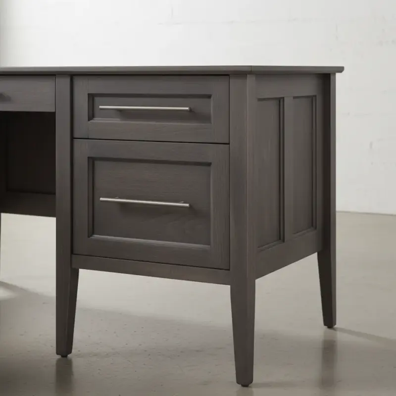 penwood furniture stockholm executive desk medium close up