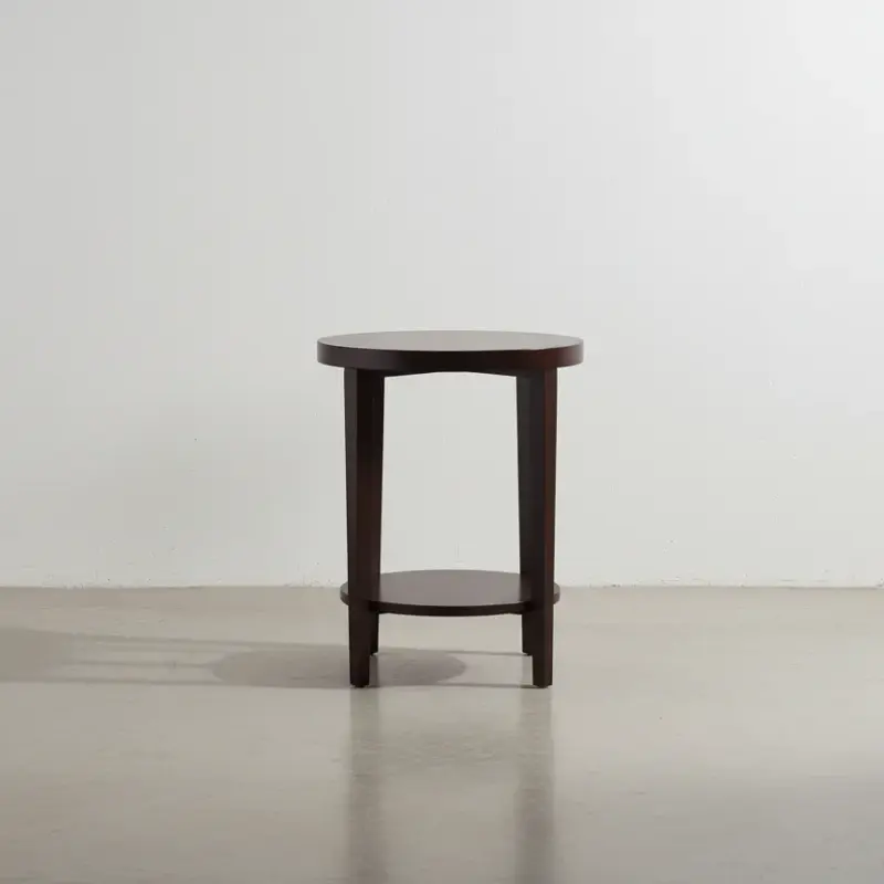 penwood furniture stockholm oval end table st23 face on horizontal