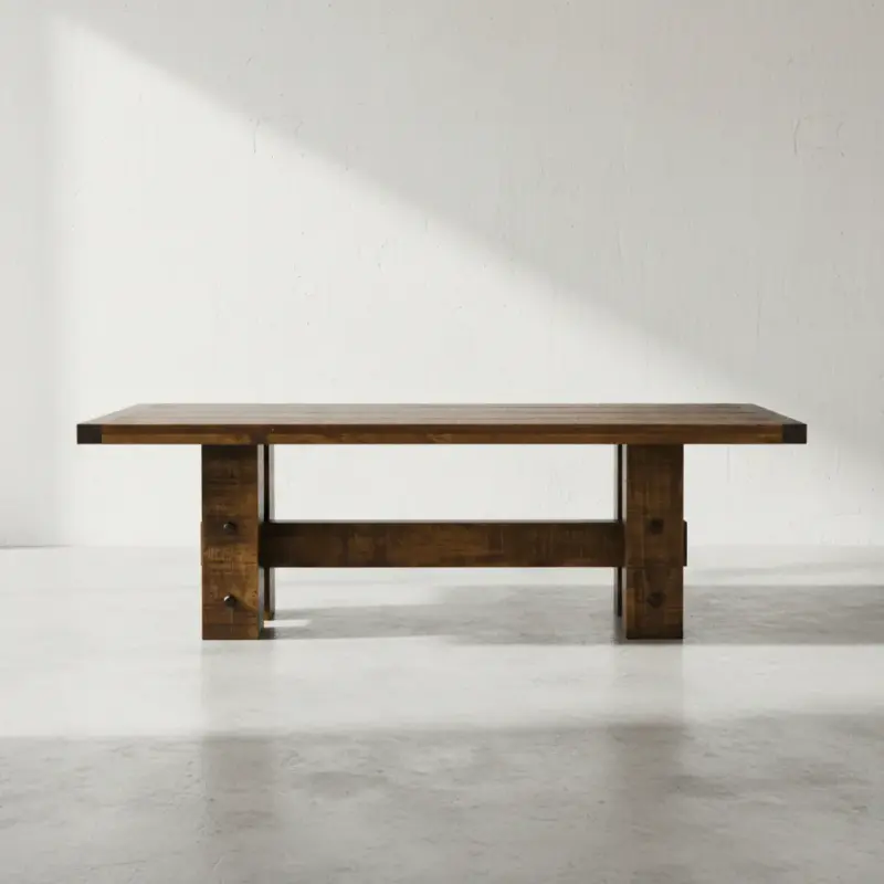 penwood furniture stokenham dining table face on horizontal