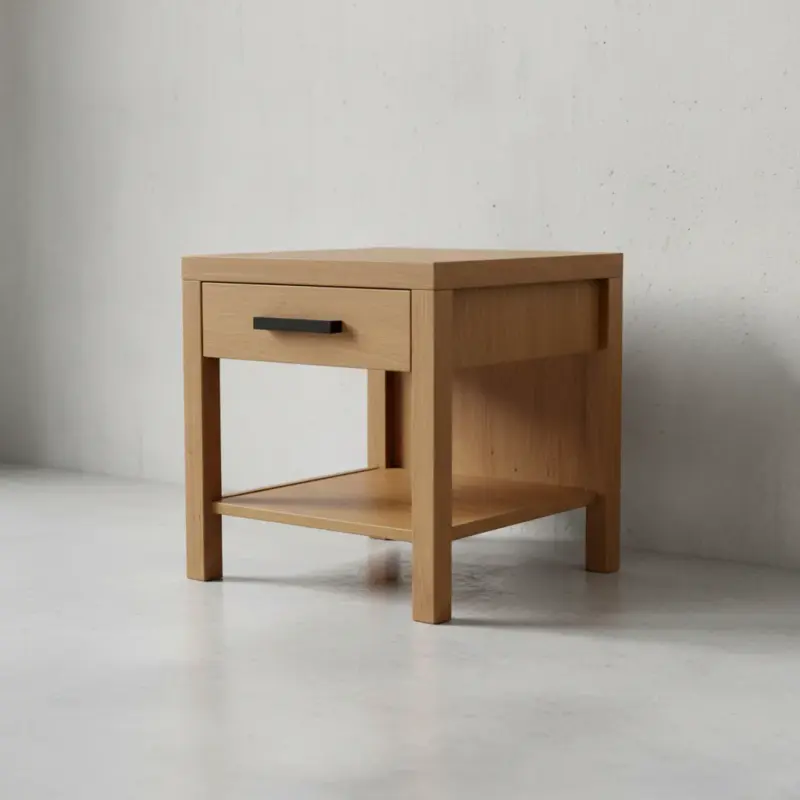 penwood furniture tanner end table with shelf 45 degree angle