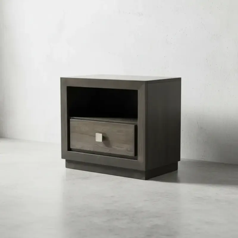 penwood furniture thornloe 1 drawer nightstand 45 degree angle