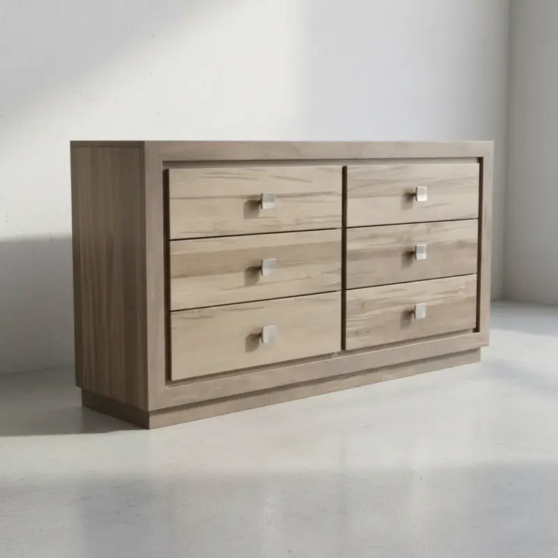 penwood furniture thornloe 6 drawer dresser 45 degree angle