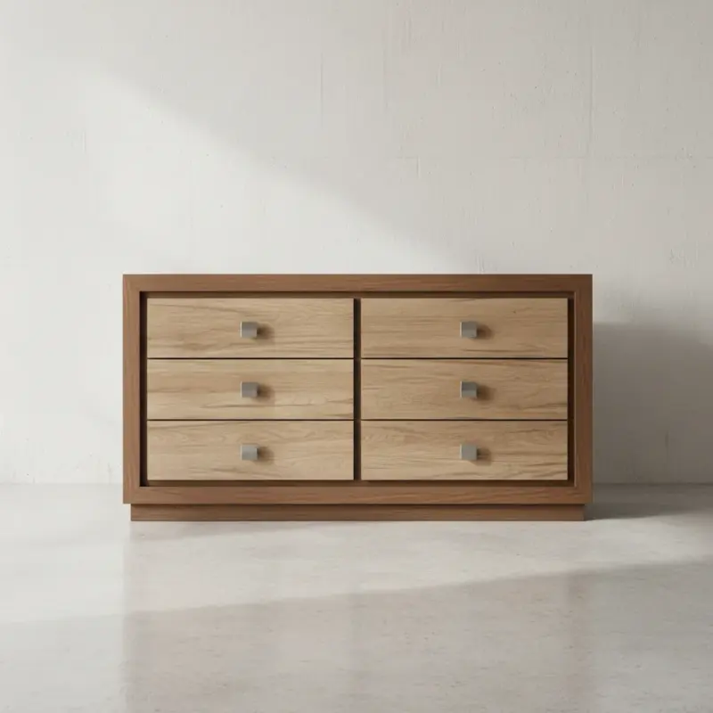penwood furniture thornloe 6 drawer dresser face on horizontal