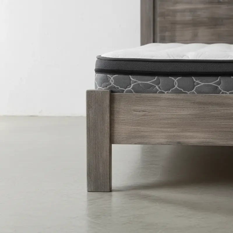 penwood furniture thornloe bed wood headboard medium close up