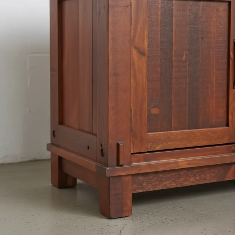 penwood furniture timber 2 door 1 adj shelf tv stand ttv3065 medium close up