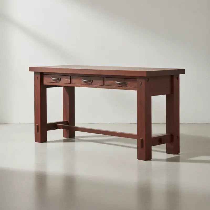 penwood furniture timber 3 drawer island tis3660 45 degree angle