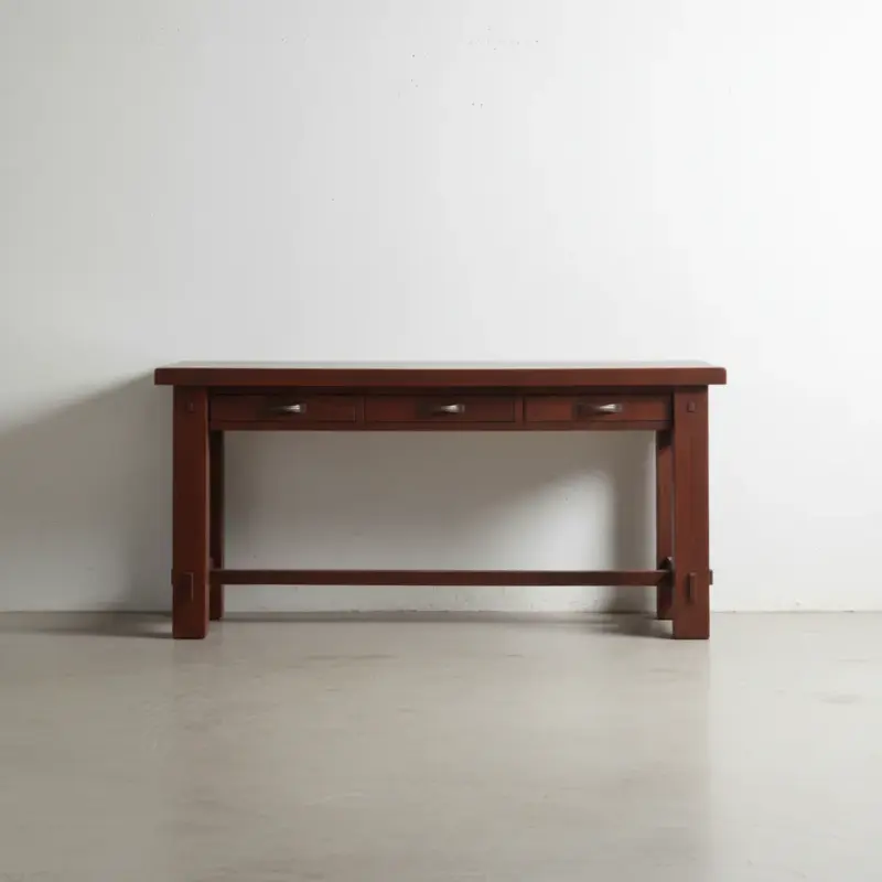 penwood furniture timber 3 drawer island tis3660 face on horizontal