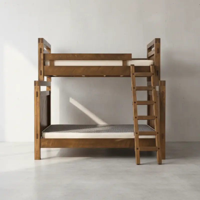 penwood furniture timber bunk bed face on horizontal