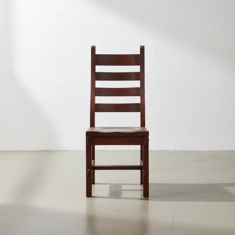 penwood furniture timber ladderback chair face on horizontal