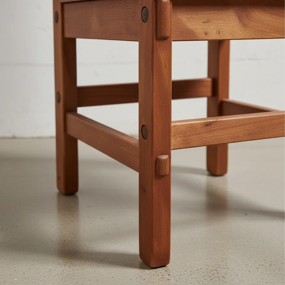 penwood furniture timber slatback chair medium close up