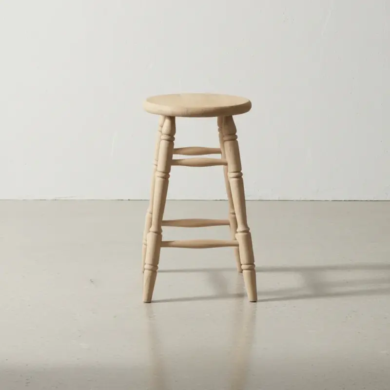 penwood furniture turned leg stool face on horizontal
