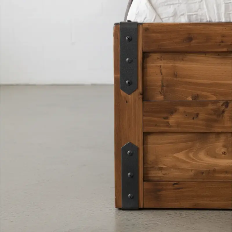 penwood furniture union station bed low footboard medium close up