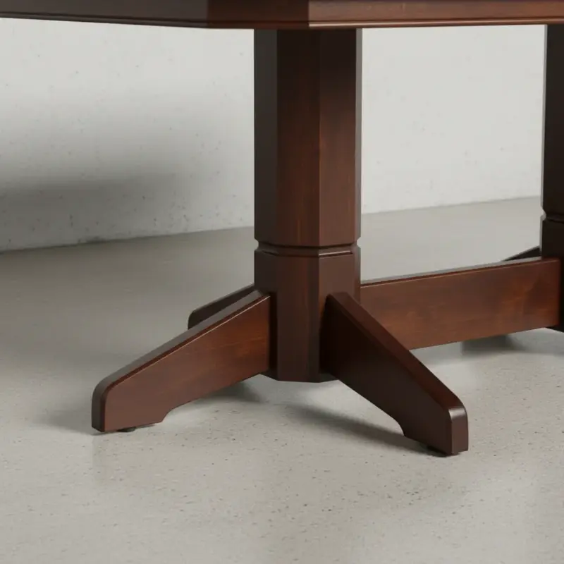penwood furniture urban classic dining table medium close up