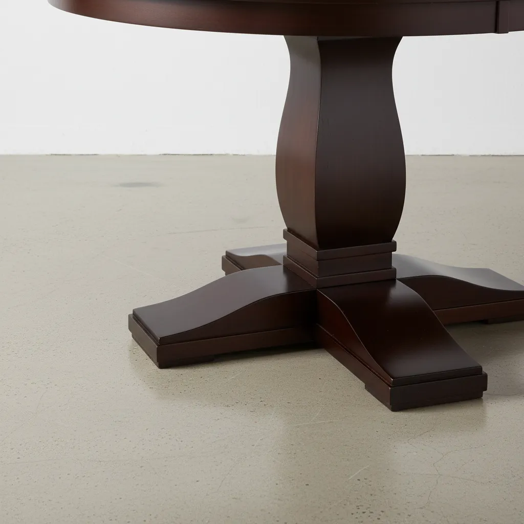 penwood furniture valencia dining table medium close up