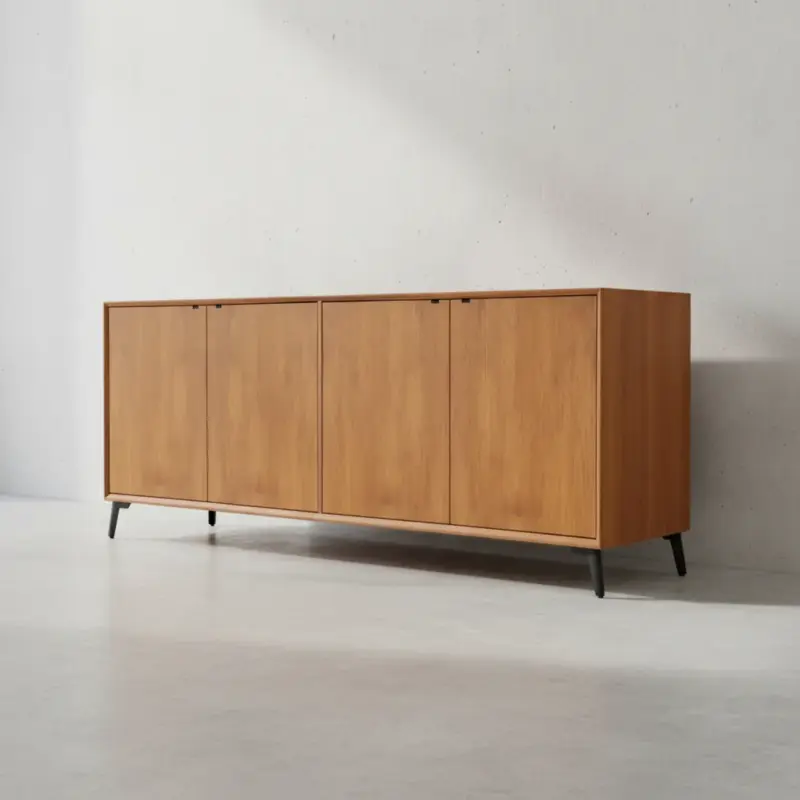 penwood furniture venice 4 door sideboard 45 degree angle
