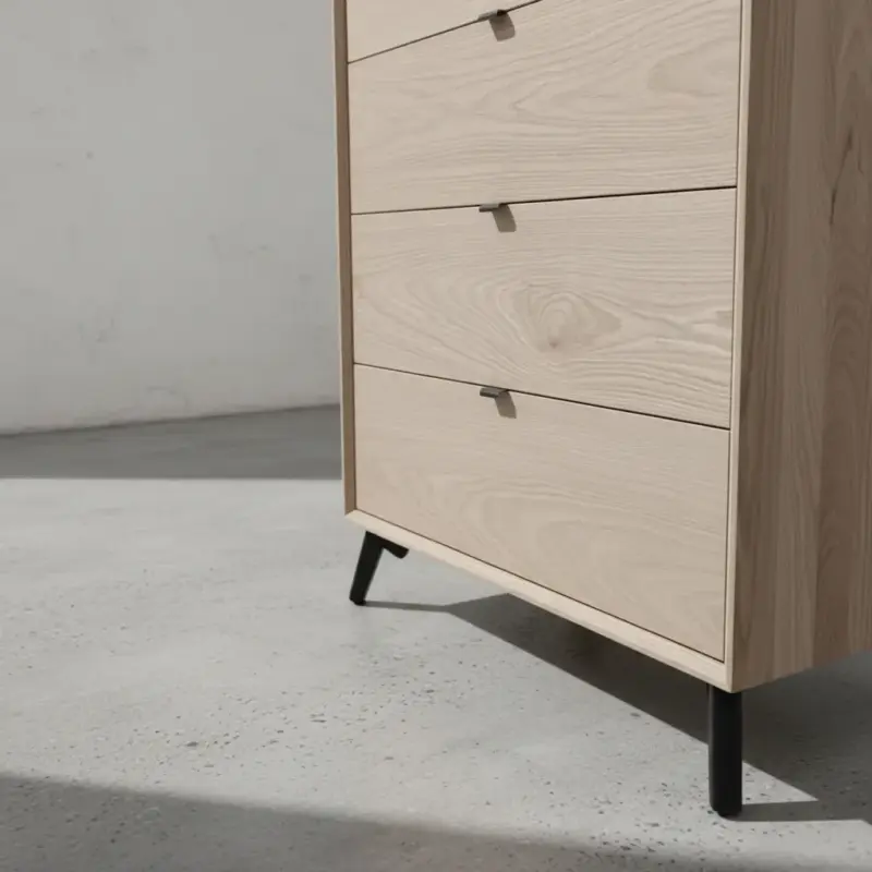 penwood furniture venice tall dresser medium close up