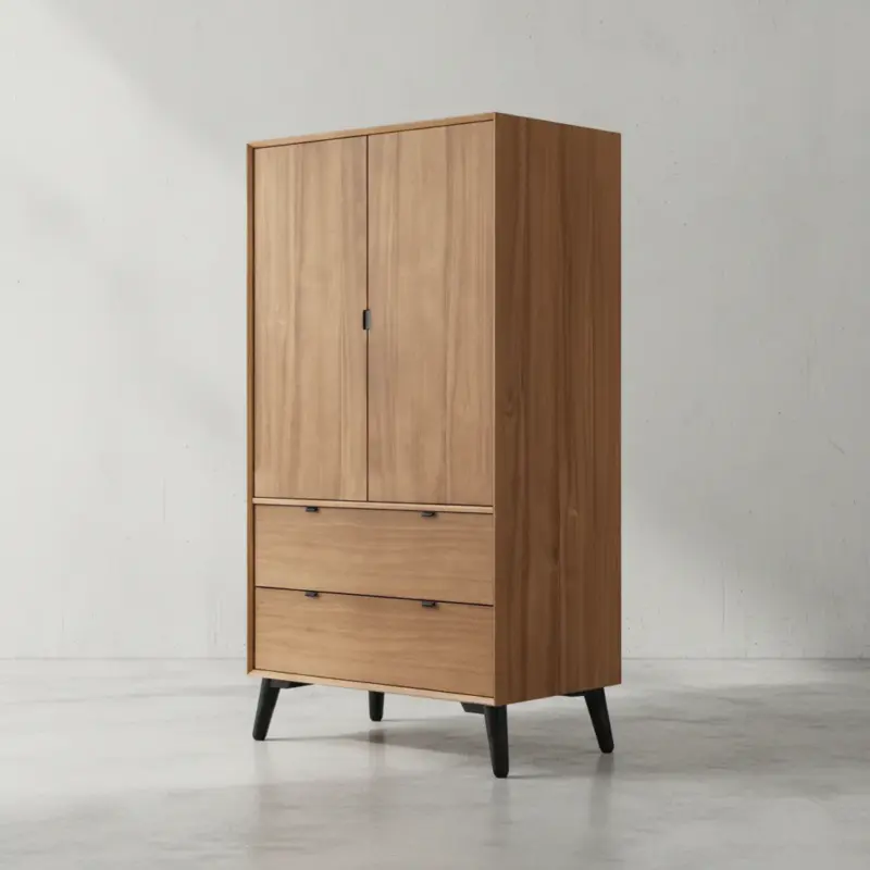 penwood furniture venice wardrobe 45 degree angle