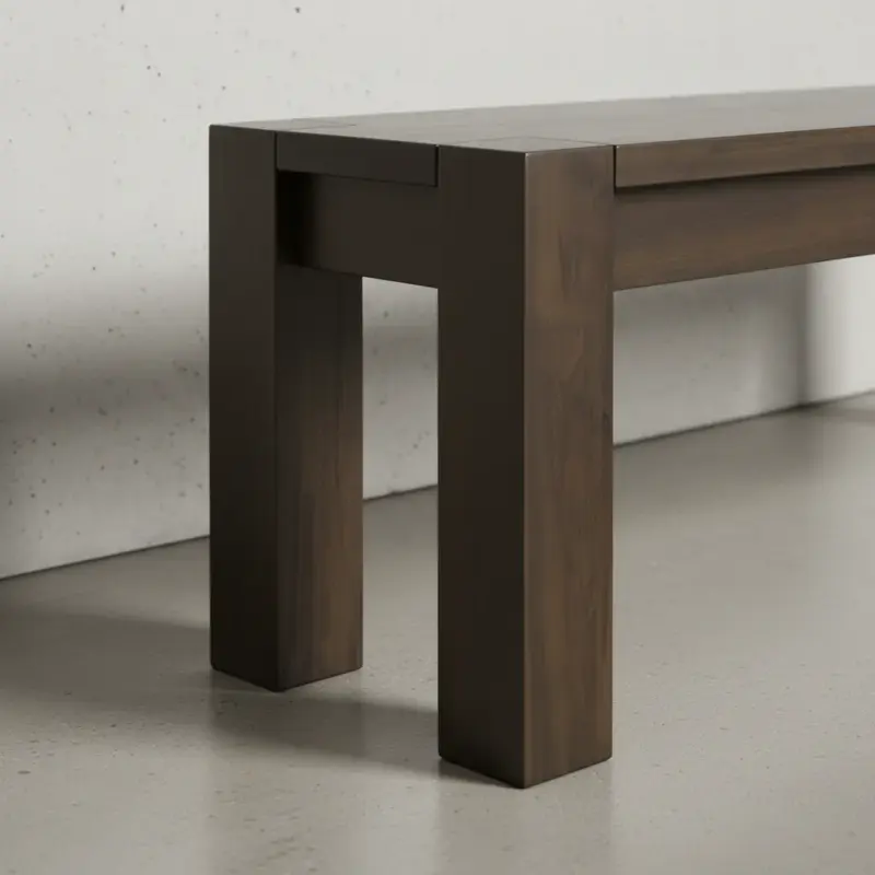 penwood furniture west end bench medium close up