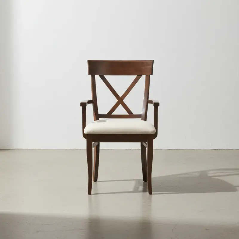 penwood furniture x back arm chair face on horizontal