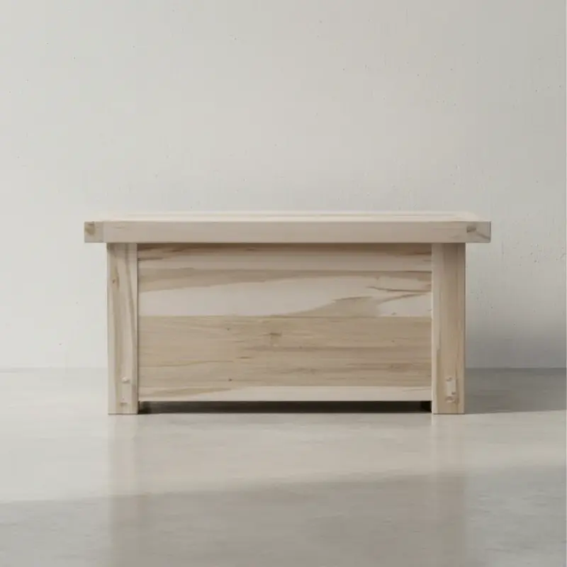 penwood furniture yukon blanket box face on horizontal