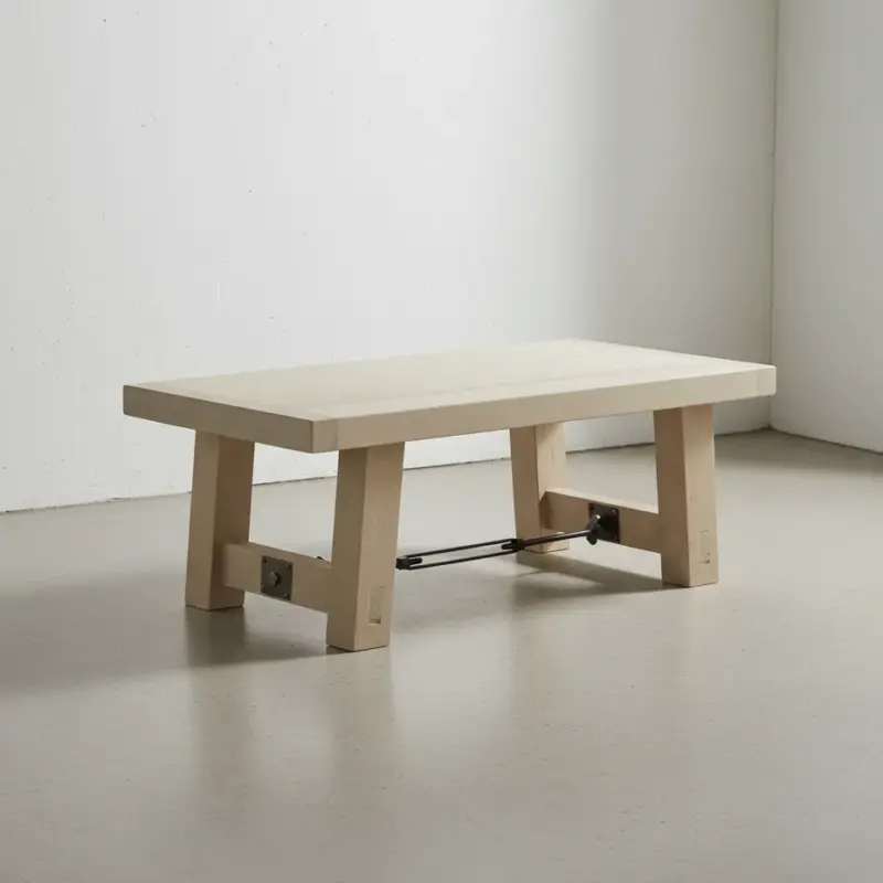 penwood furniture yukon turnbuckle coffee table ytc2448 45 degree angle