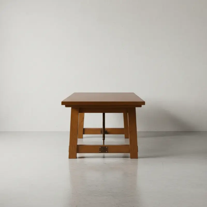 penwood furniture yukon turnbuckle dining table face on horizontal